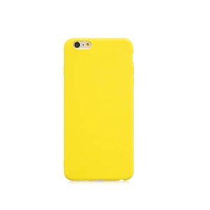 TPU SILICONE IPHONE 6 PLUS AMARILLO