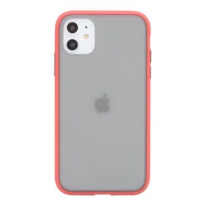 TPU MOBO IPHONE 11 HUMO NEGRO/ROJO