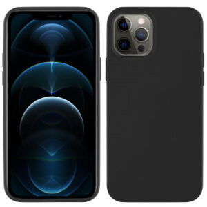 TPU MOBO IPHONE 12 PRO MAX POMME NEGRO