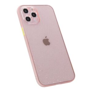 TPU MOBO IPHONE 12 PRO MAX GLAM GLOSSY ROSA