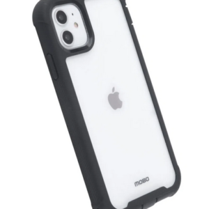 TPU MOBO IPHONE 12 PRO DROP TRANS/NEGRO