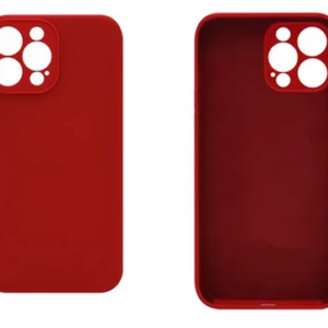 TPU SILICONE IPHONE 13 PRO ROJO