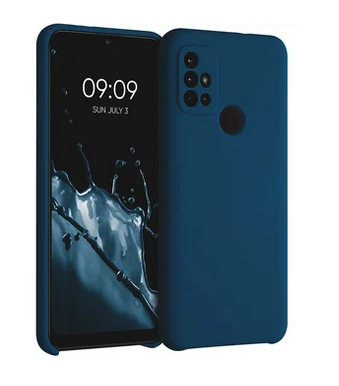 TPU SILICONE MOTOROLA G20 AZUL G30 G10