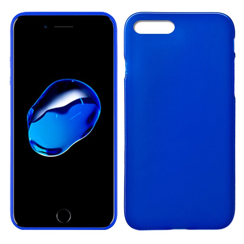 TPU SILICONE IPHONE 8 AZUL FRANCIA