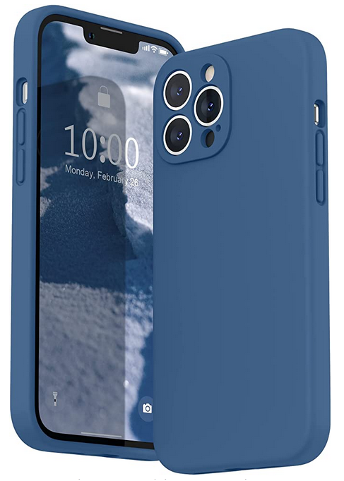 TPU SILICONE IPHONE 13 PRO MAX AZUL