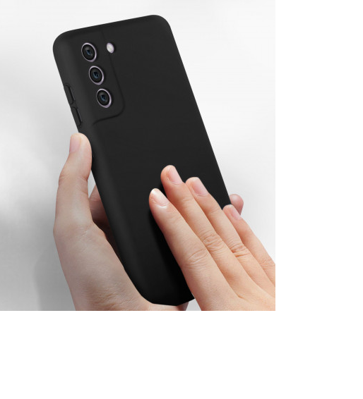 TPU SILICONE S21 FE NEGRO - Imagen 2