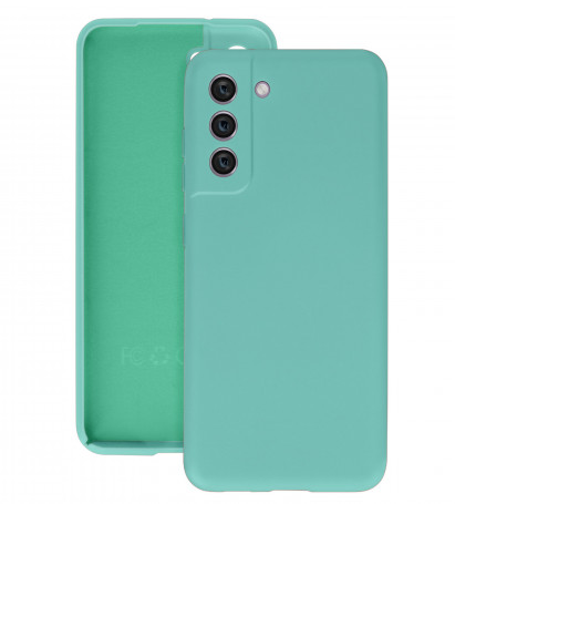 TPU SILICONE S21 FE VERDE AGUA
