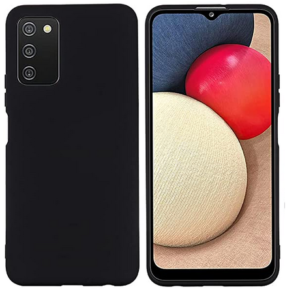 TPU SILICONE A03S NEGRO