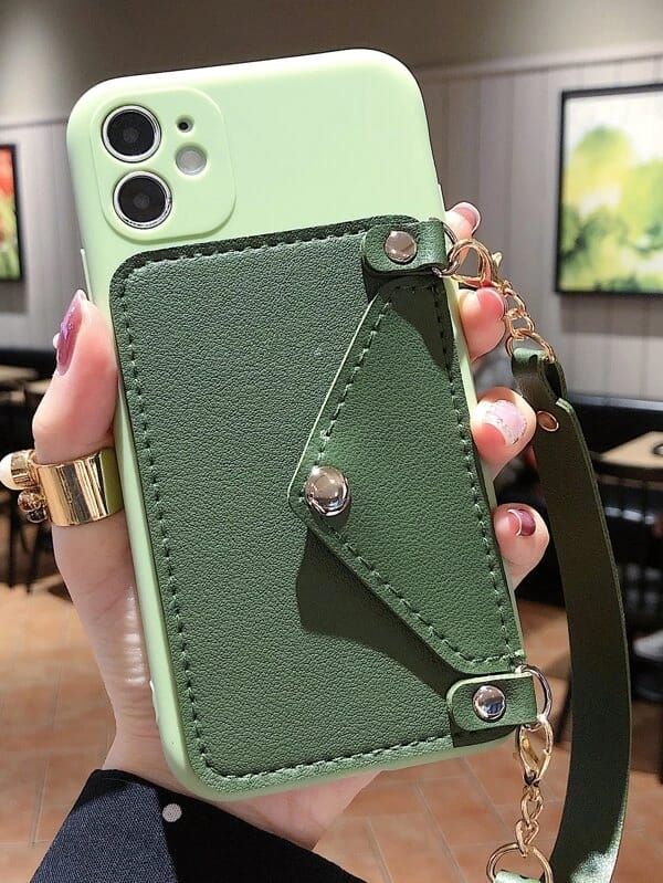 TPU CARTERA IPHONE 12 COLORIDO