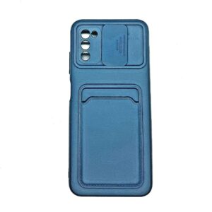 TPU A03S PORTA TARJETA AZUL