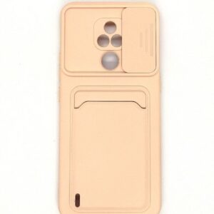 TPU E7 PLUS PORTA TARJETA CREMA