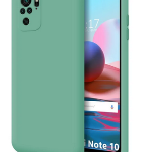 TPU SILICONE MI NOTE 10 4G VERDE AGUA