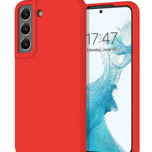 TPU SILICONE S22 PLUS ROJO