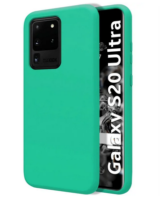 TPU SILICONE S20 ULTRA VERDE AGUA