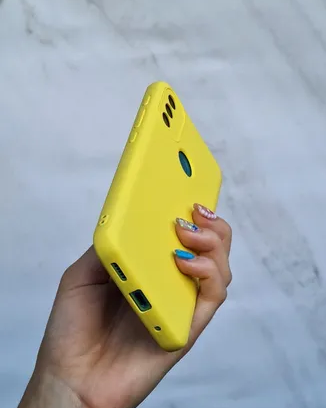 TPU SILICONE MOTOROLA E20 AMARILLO - Imagen 2