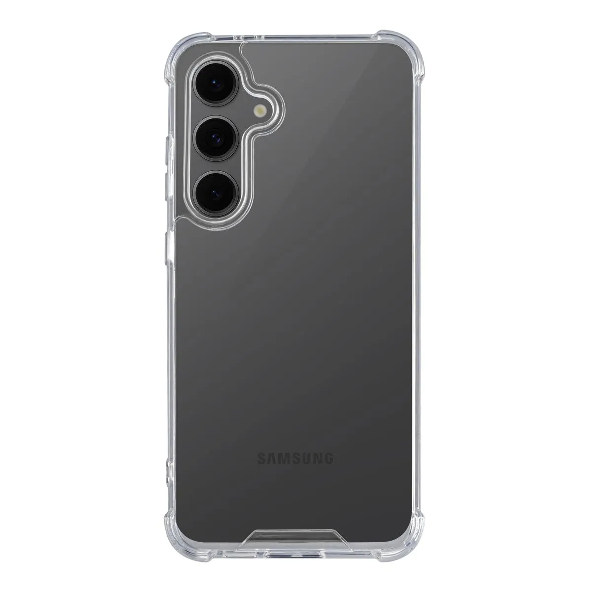 TPU MOBO S24 FE LIGHT TRANSPARENTE - Imagen 2