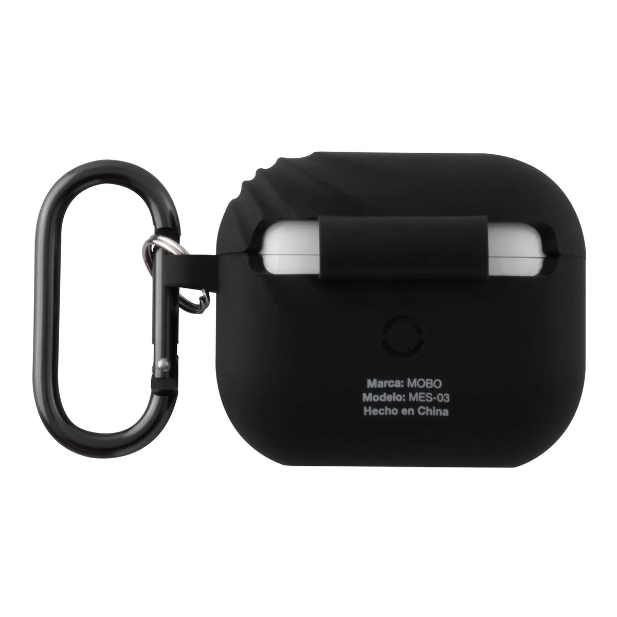 ESTUCHE MOBO AIRPODS PRO SHELL NEGRO - Imagen 4