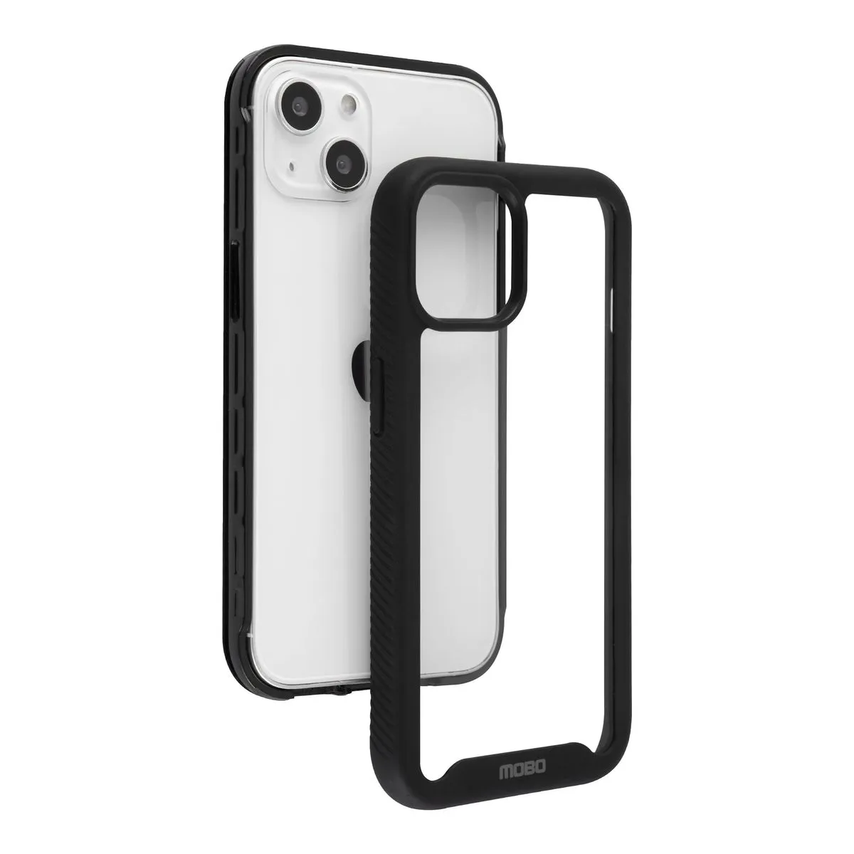 TPU MOBO IPHONE 13 CORD NEGRO - Imagen 3