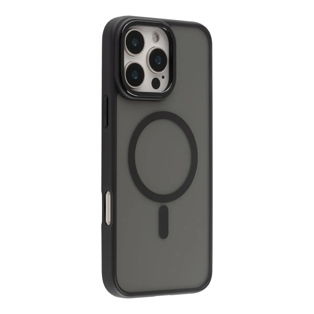 TPU MOBO IPHONE 16 PRO MAX MAGSAFE ELEMENT NEGRO - Imagen 4