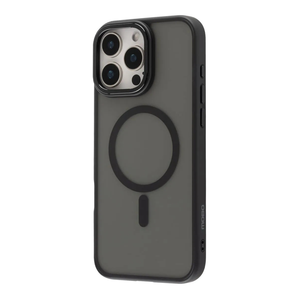 TPU MOBO IPHONE 16 PRO MAX MAGSAFE ELEMENT NEGRO - Imagen 2