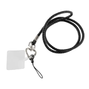 COLGANTE PARA CELULAR MOBO LOVER LARGO NEGRO