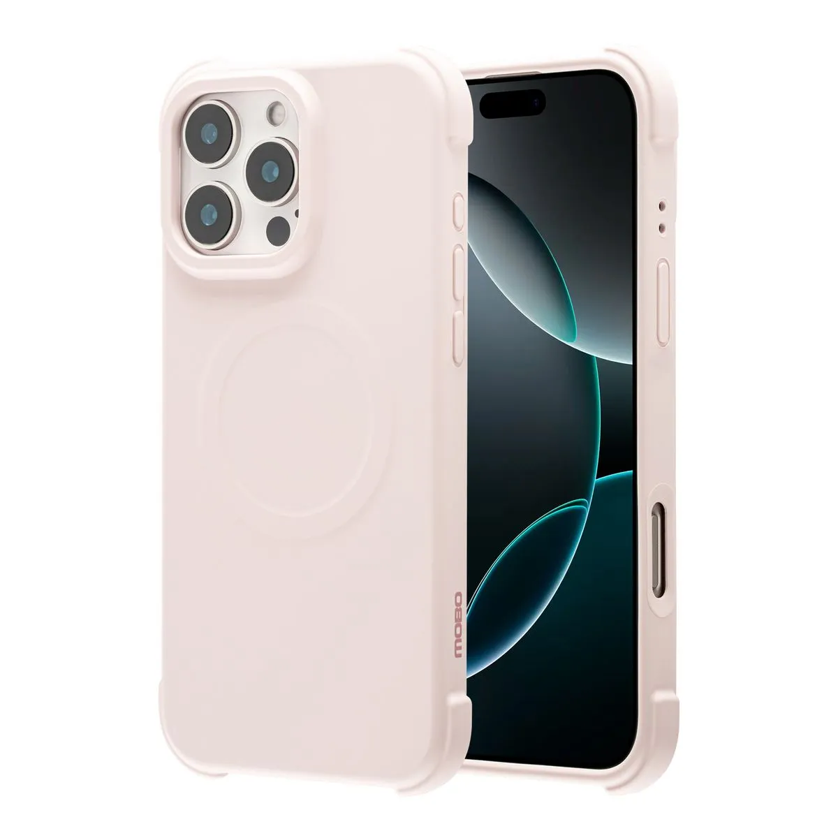 TPU MOBO IPHONE 16 PRO MAX MAGSAFE VENUS ROSA